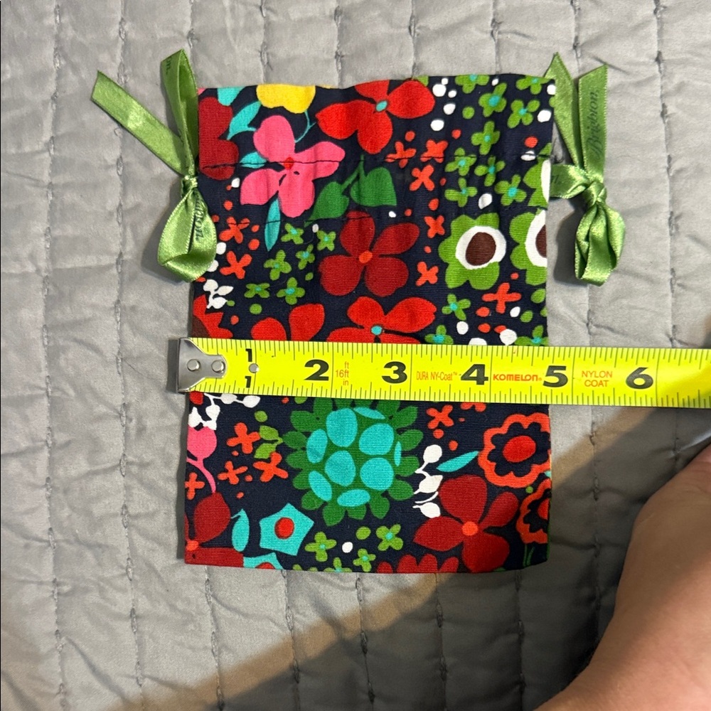 Brighton Floral Drawstring Pouch - Picture 4 of 5